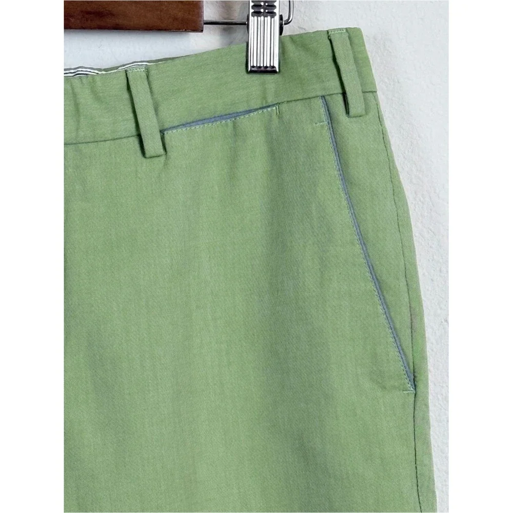 Eredi Pisano Green & Blue Slim Pants 32 *spot